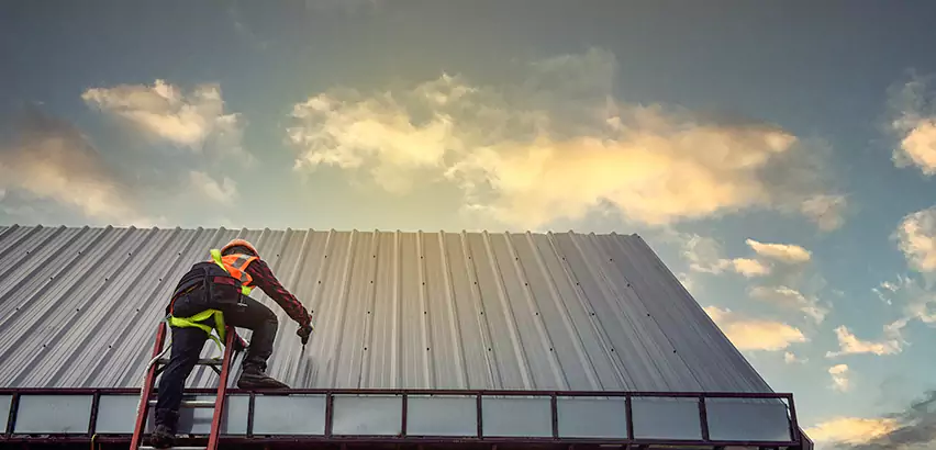 Commercial Built-Up Roof Installation in Auburn