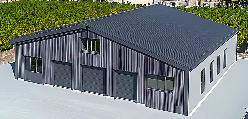 Corrugated Garage Roof Repair in Auburn