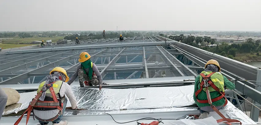 Commercial Roof Installation in Auburn