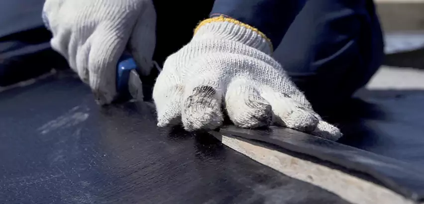 Rubber Roof Seam Repair in Auburn