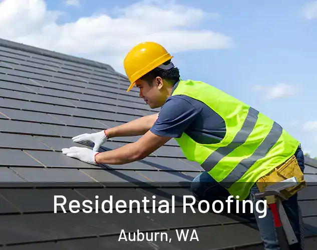  Residential Roofing Auburn, WA