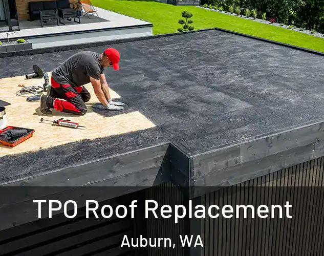 TPO Roof Replacement Auburn, WA